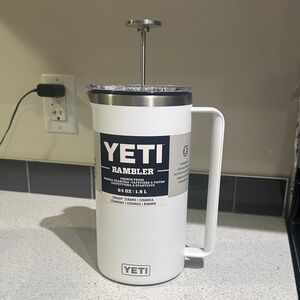 Yeti White Rambler French Press